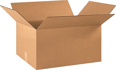 Need Strong Boxes? 20 Pack 22x16x10 Shipping Boxes – 32 ECT, Single Wall, Ships Flat – LexCorps