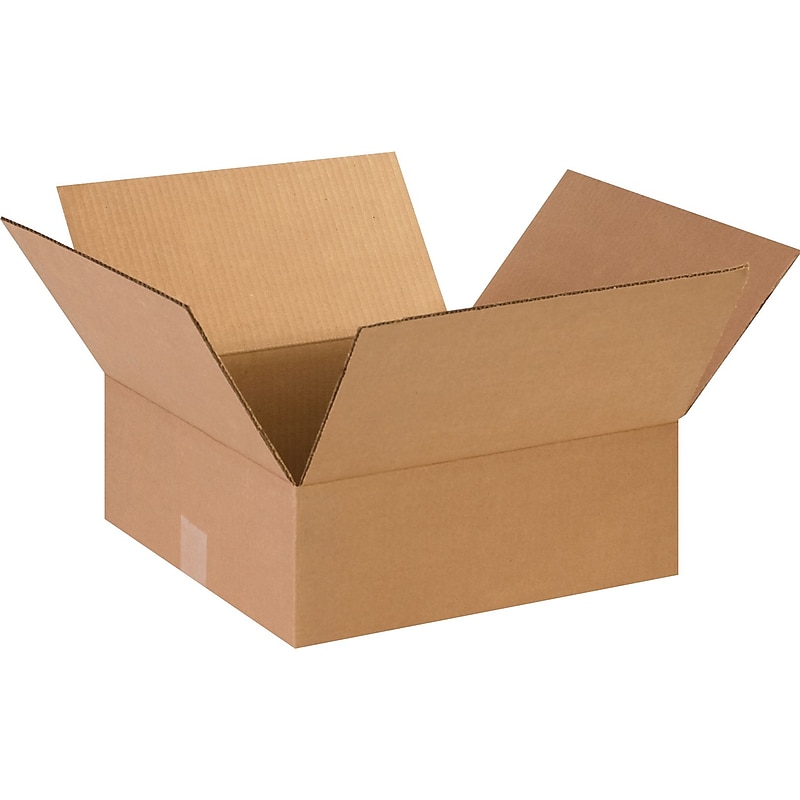 15" x 15" x 5" Shipping Boxes, 32 ECT, Brown, 25/Bundle (15155) image 1
