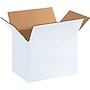 11.75" x 8.75" x 8.75" Shipping Boxes, 32 ECT, White, 25/Bundle (1188W)~#|#~s0444152_sc7