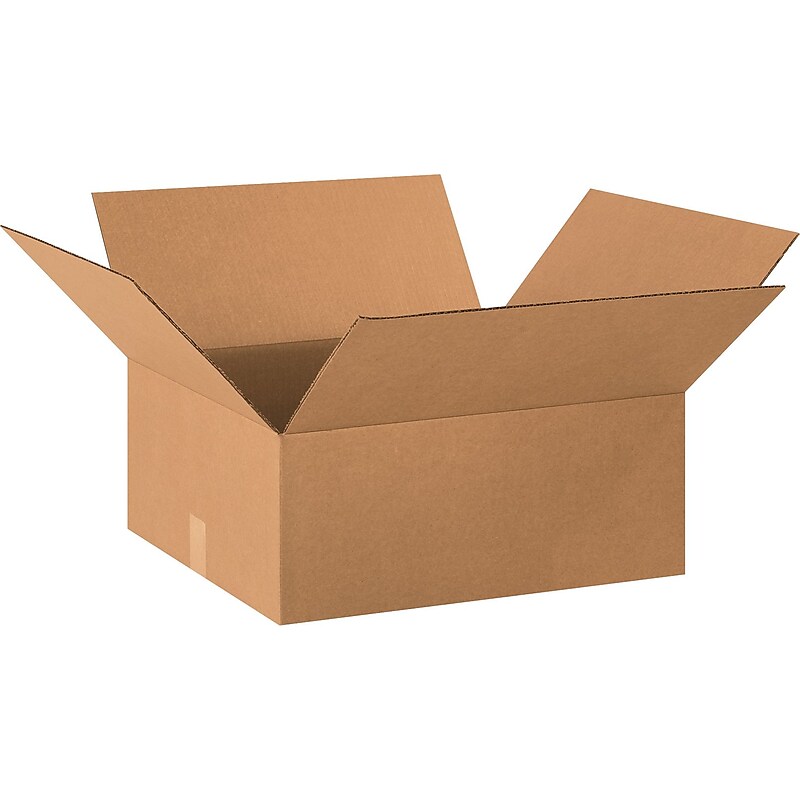 20" x 18" x 8" Shipping Boxes, 32 ECT, Brown, 25/Bundle (20188) image 1