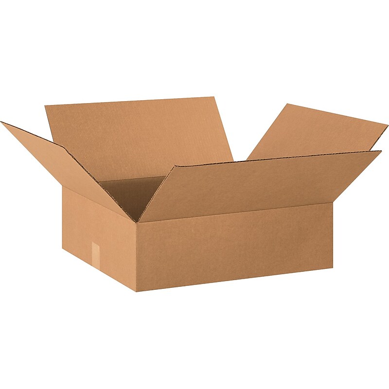 20" x 18" x 6" Shipping Boxes, 32 ECT, Brown, 25/Bundle (20186) image 1