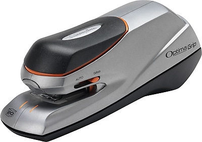 swingline stapler electric staples grip optima desk