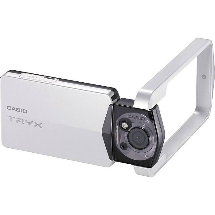 Casio TRYX EX-TR100WE Digital Camera, White | Staples