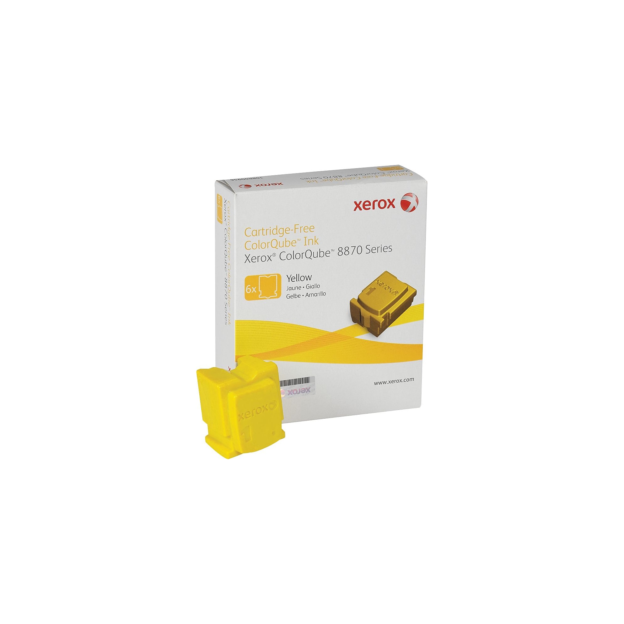 Xerox 108R00952 Yellow Standard Yield Ink Cartridge, Prints Up to 17,300 Pages Sansujyuku sansujyuku.com