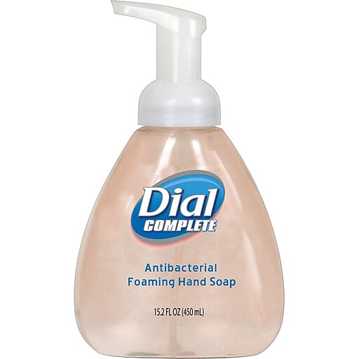 Dial® Complete Antibacterial Foaming Hand Wash, 15.2 oz. Staples