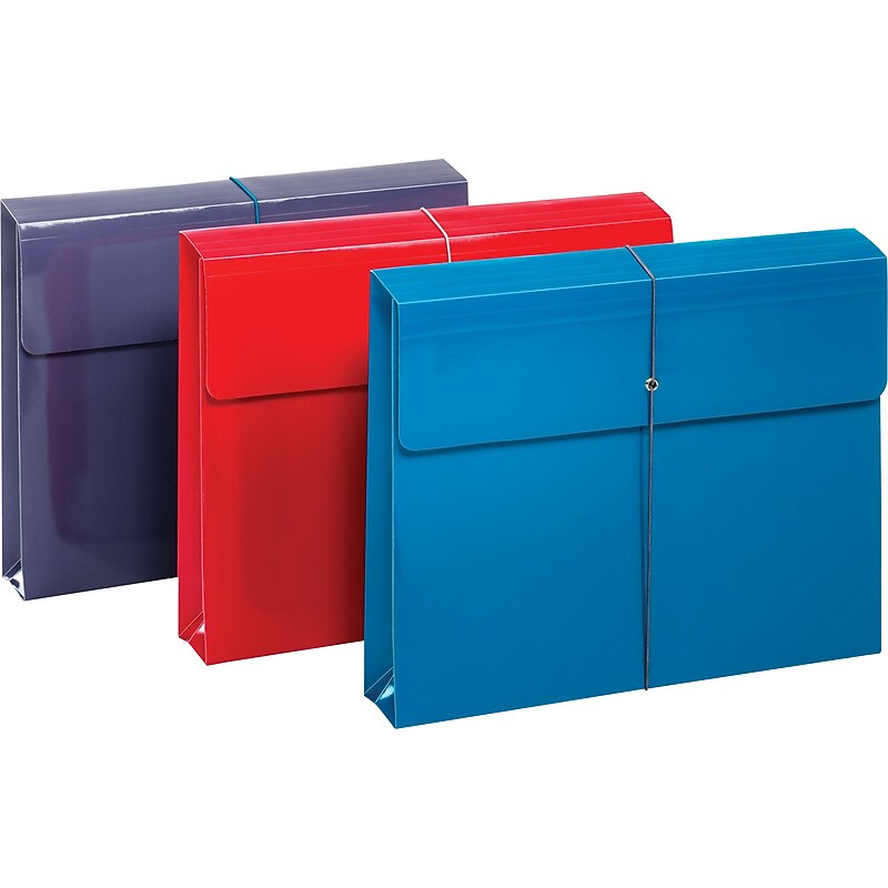 Smead File Pocket, 2" Expansion, Letter Size, Multicolor (51003/51005) image 1