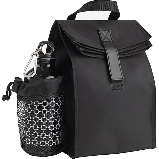 Lunch Bag with Aluminum Water Bottle at Staples