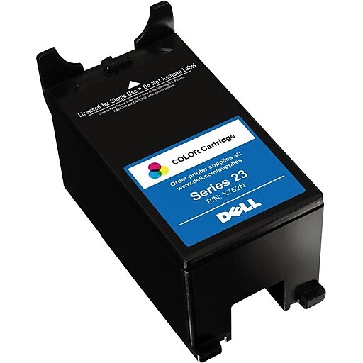 Dell Series 23 Color Ink Cartridge (X752N), High Yield Staples