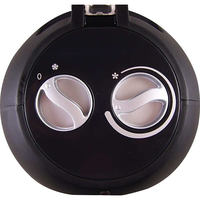 Cozy Products Eco-Save 750-Watt Electric Desk Heater, Black (ESH