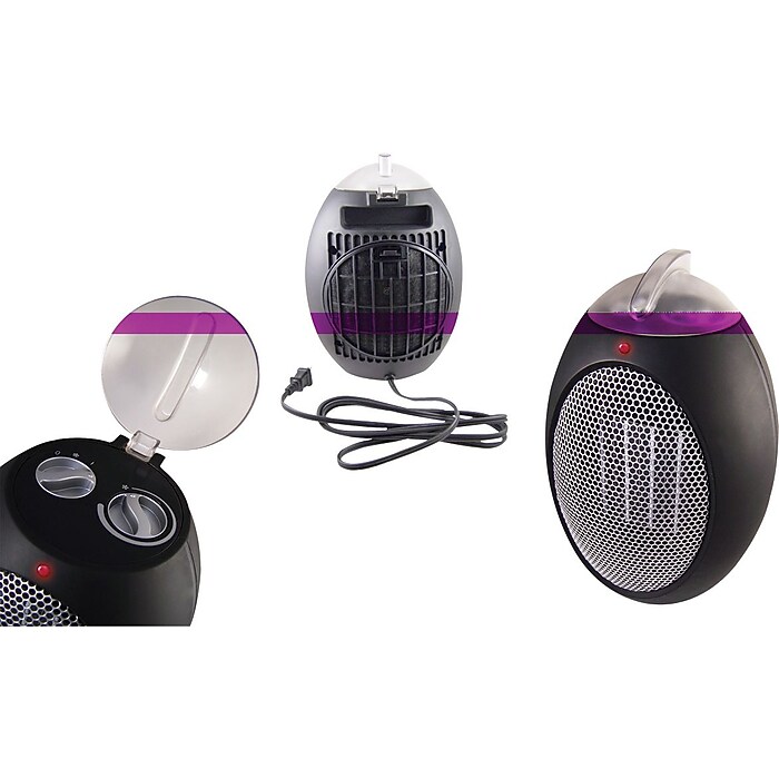 Cozy Products Eco-Save 750-Watt Electric Desk Heater, Black (ESH