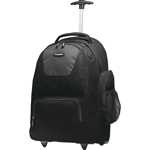 Samsonite Wheeled Backpack, Black Staples