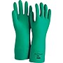 Ansell Sol-Vex Unsupported Nitrile Gloves, Flock Lined, Straight Cuff, Size 10, Green, 12 Pair/Box (37-175-10)~#|#~s0458094_sc7