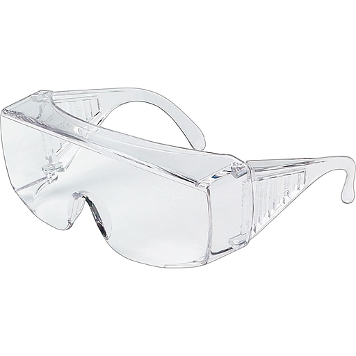 Crews Yukon Safety Glasses, Clear, Uncoated Staples