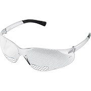 MCR Safety BearKat Crews ANSI Z87 Magnifier Protective Glasses, Clear, 1.5 Diopter