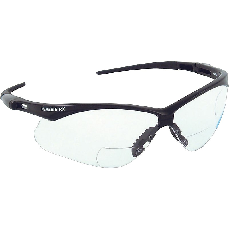 Jackson Safety® V60 Nemesis™ RX Safety Eyewear, Black, Clear 3.0, 1 Each image 1