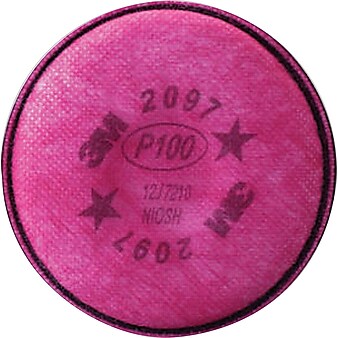 3M™ Particulate Filter, P100, Nuisance Level Organic Vapor, 2/PK