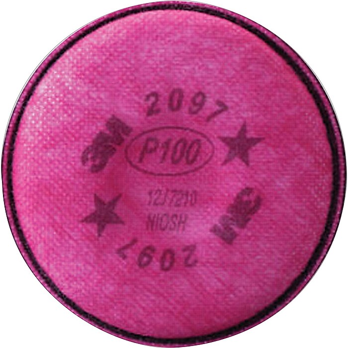 3M™ Particulate Filter, P100, Nuisance Level Organic Vapor, 2/PK