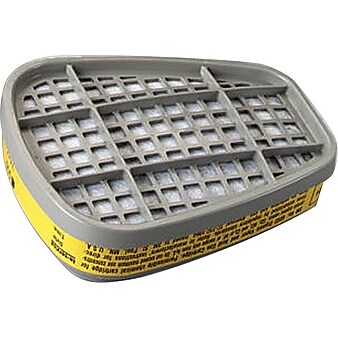 3M™ Half and Full Facepiece Cartridges & Filters, Organic Vapor/Acid Gas Cartridge, 6003, 2/Pack
