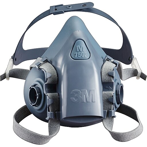 3M OH&ESD Reusable Half Facepiece Respirator, Large (142-7503