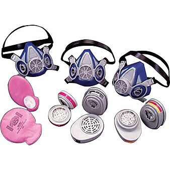 MSA Safety Advantage® Cartridge Respirator, P100, Particulate Cartridge, Low Profile, 2/Pack