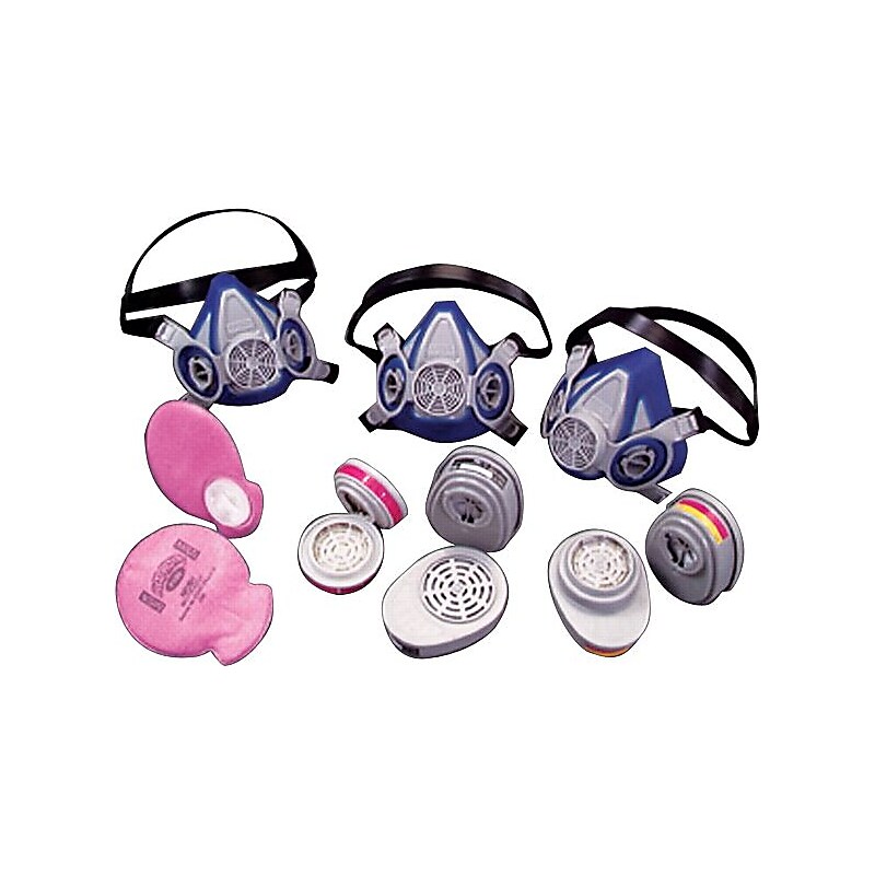 MSA Safety Advantage® Cartridge Respirator, P100, Particulate Cartridge, Low Profile, 2/Pack image 1
