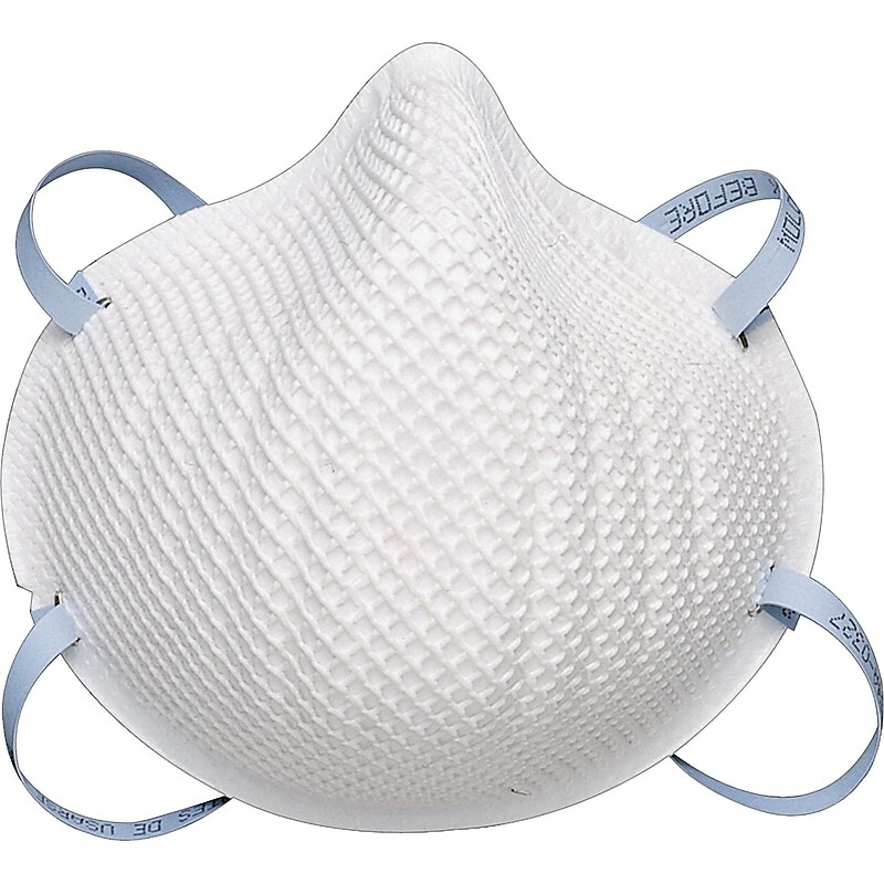 Moldex Particulate N95 Respirator, Non-Oil Based Particulates, Medium/Large, 20/Box (2200N95) image 1