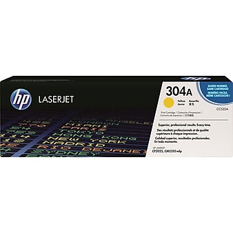HP 304A Yellow Standard Yield Toner Cartridge (CC532A)