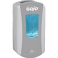 GOJO LTX12 Automatic Wall Mounted Hand Soap Dispenser, Gray/Silver