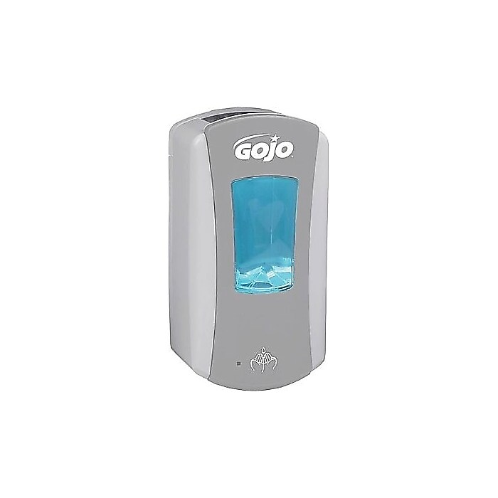 GOJO LTX12 Automatic Wall Mounted Hand Soap Dispenser, Gray/Silver