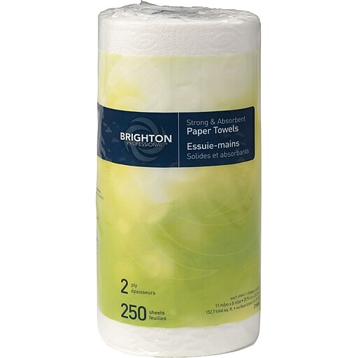 Brighton Professional™ Jumbo Kitchen Roll Towel, 2ply, Full Size, 250
