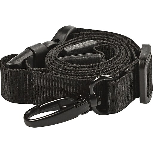 Cosco® MyID™ 23" Breakaway Lanyard For ID Badge Holders, Black Staples