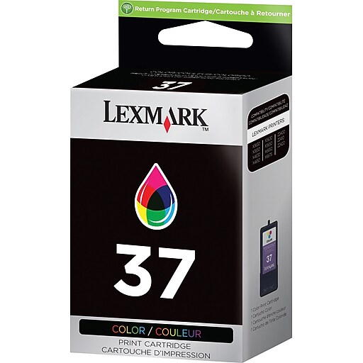 Lexmark 37 TriColor Standard Yield Ink Cartridge (18C2140) Staples