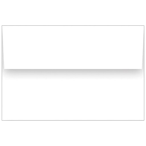 Great Papers! Gummed A9 Envelopes, 8 3/4" x 5 3/4", White Solid, 40/Pk (2013207) Staples