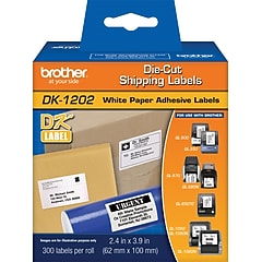 dogl17250枚 Brother DK-1202 Label Printer Labels, 2.4
