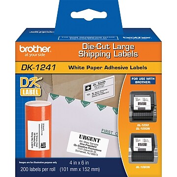 K2 シュレディター92 ヴァイペック12 シール付き Brother DK-2246 Extra Wide Width Continuous Paper Labels, 4-7/100