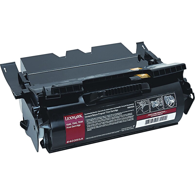 Lexmark 64035SA Black Standard Yield Toner Cartridge image 1