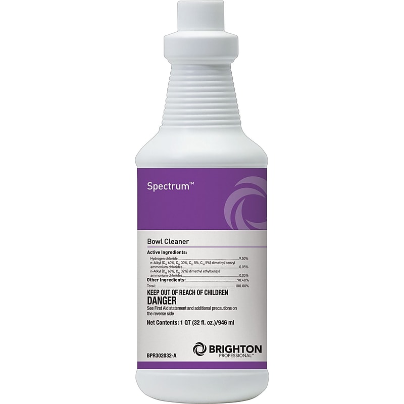 Brighton Professional Spectrum Restroom Bowl Cleaner, 32 oz., 12/Ct (BPR302032-ACT) image 1