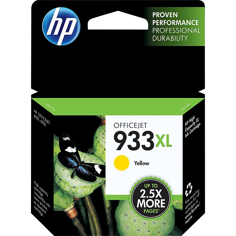 HP 933XL High Yield Yellow Original Ink Cartridge