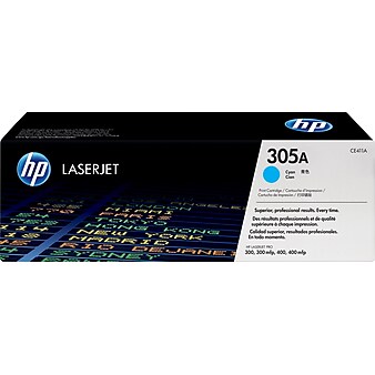 HP 305A Cyan Standard Yield Toner Cartridge (CE411A)