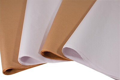 Ream (480 sheets) Satin Wrap White Tissue Paper 20" x 30" P/N 1SW2030QF