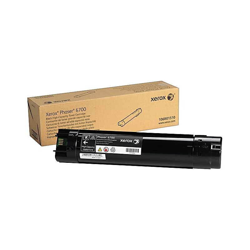 Xerox 106R01510 Black High Yield Toner Cartridge image 1