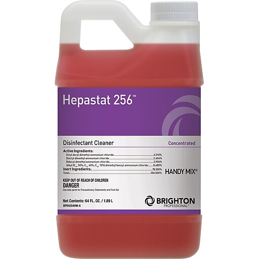Brighton Professional™ Hepastat 256™ Disinfectant Cleaner, Handy Mix