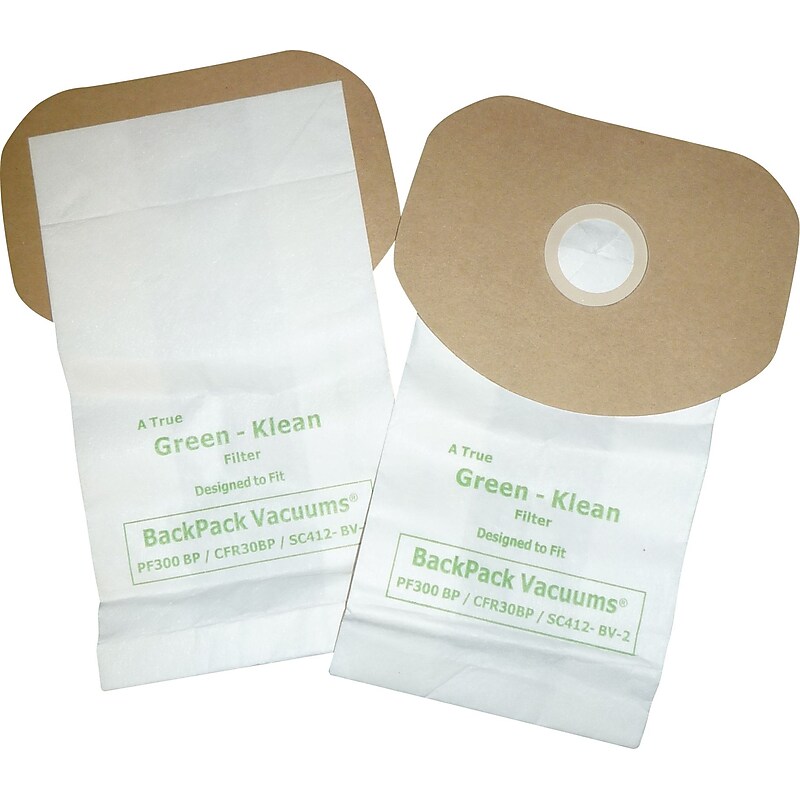 Green Klean® Replacement Vacuum Bags, Fits Sanitare® SC412 6 Qt. and BV-2 Backpacks image 1