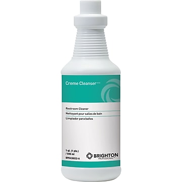 Brighton Professional™ Restroom Cleaner Creme Cleanser™, Ready To Use, Mint Scent, 32 Oz. (BPR430032-B)