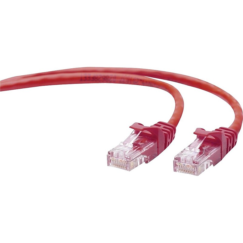 Cables to Go 3' CAT 5E Snagless Patch Cable, Red image 1