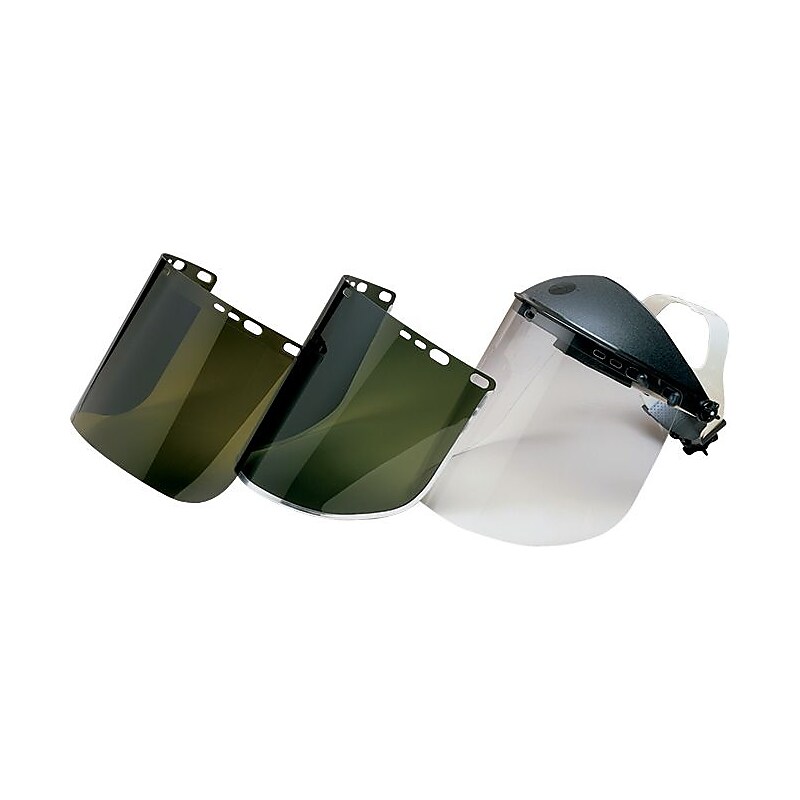 Jackson Safety Face Shield Steel Mesh Replacement Visors, Black (29081) image 1