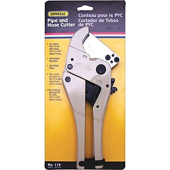 General® Pipe Cutters, PVC Cutter, 1/4"-1-5/8"