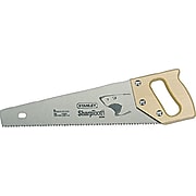 Stanley® Short Cut® Tool Box Saws, Wood Handle, 15"