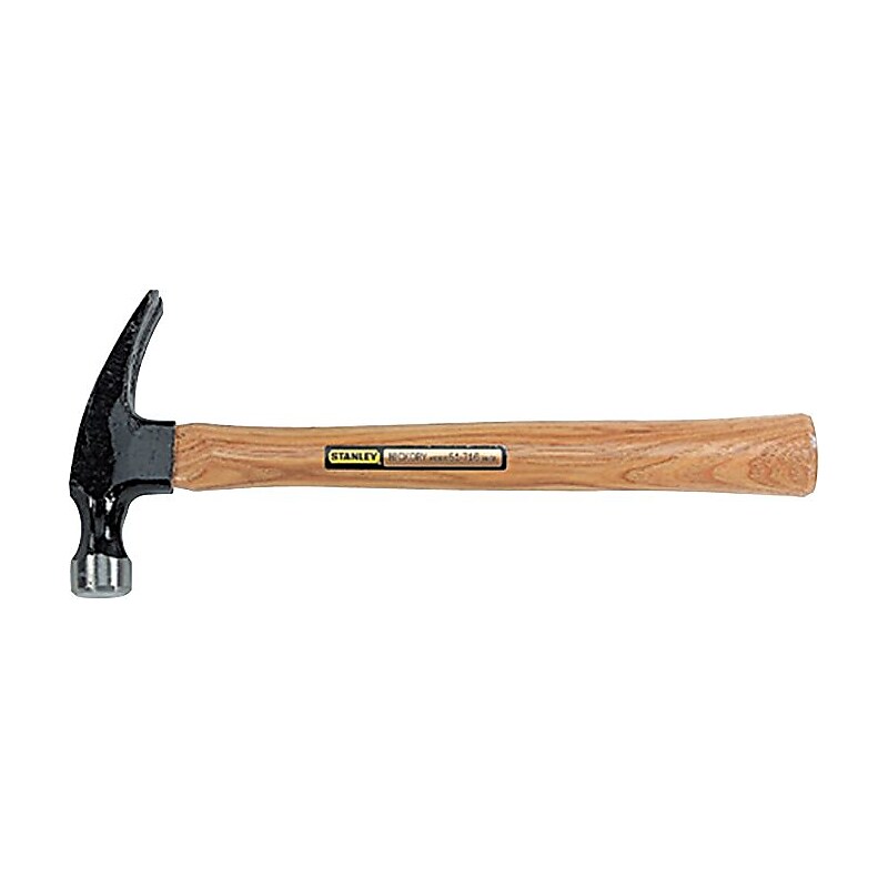 Stanley® Wood Handle Nail Hammers, Hickory Handle,16 oz. image 1