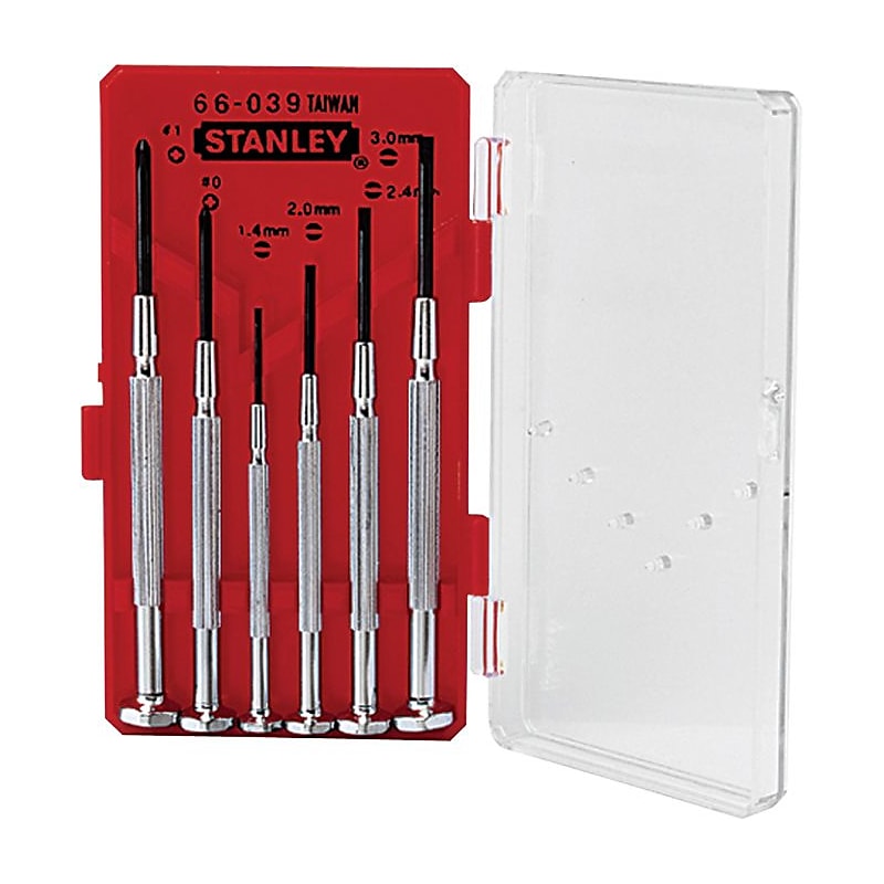 Stanley® Jewelers Screwdriver Sets, 6pc. image 1